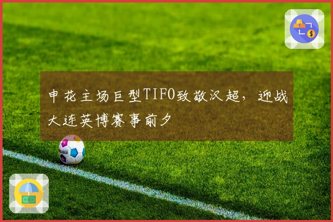 申花主场巨型TIFO致敬汉超，迎战大连英博赛事前夕